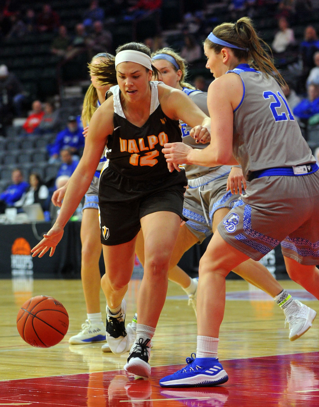 Valparaiso vs Drake at the 2019 Missouri Valley Conference Women's Basketball Tournament